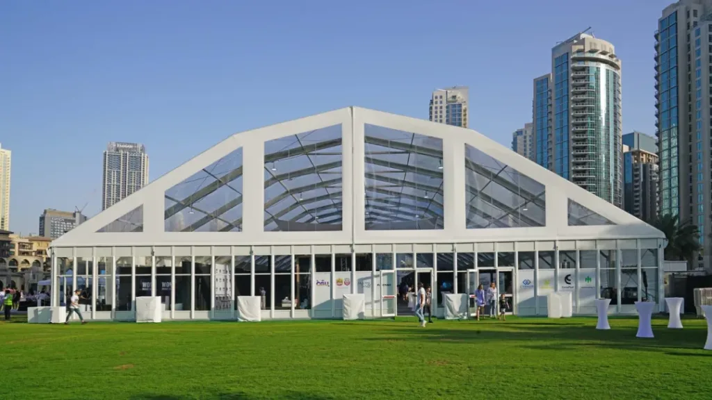 Luxury Polygon Tent rental Dubai