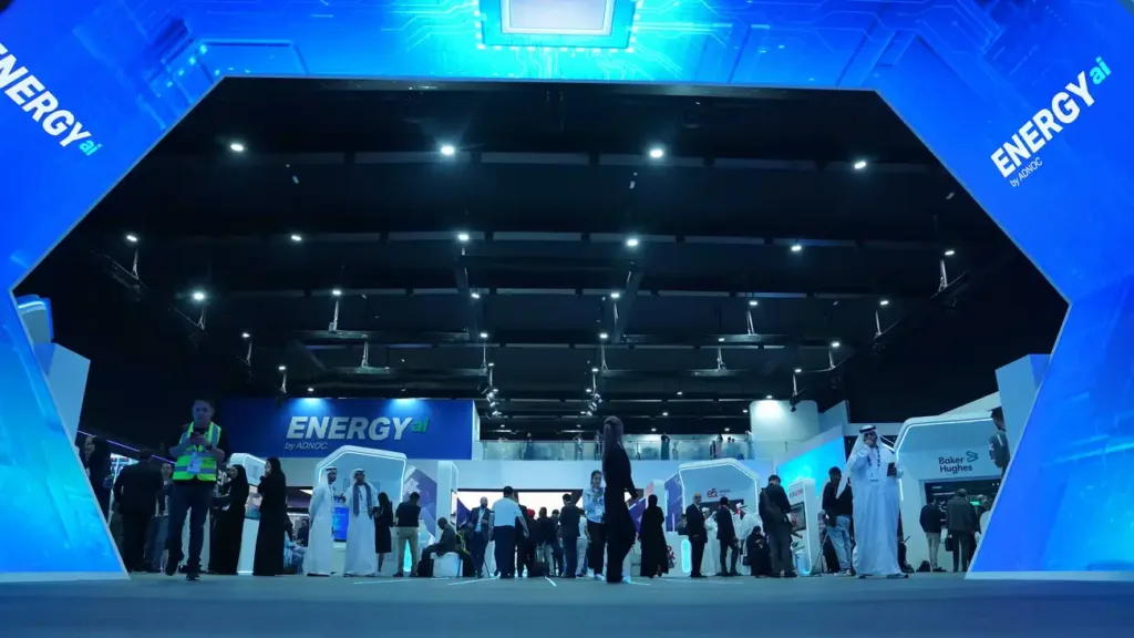 "Premium event tent setup for a corporate event in UAE by Bait Al Nokhada"

