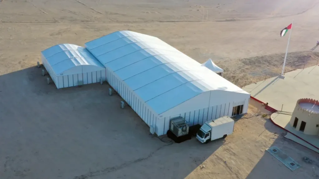Arch tent Abu Dhabi