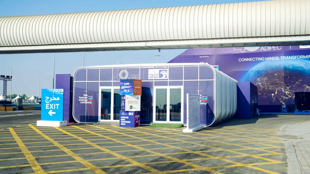 ADIPEC capsule tent rental